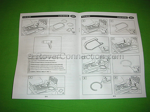 Land Rover LR3 Genuine Aluminum Interior Trim Kit 